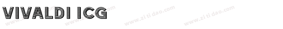 Vivaldi ICG字体转换